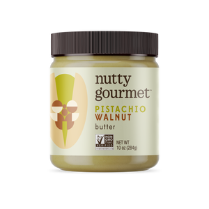
                
                    Load image into Gallery viewer, Pistachio Walnut Butter- 10 oz. - Nutty Gourmet
                
            